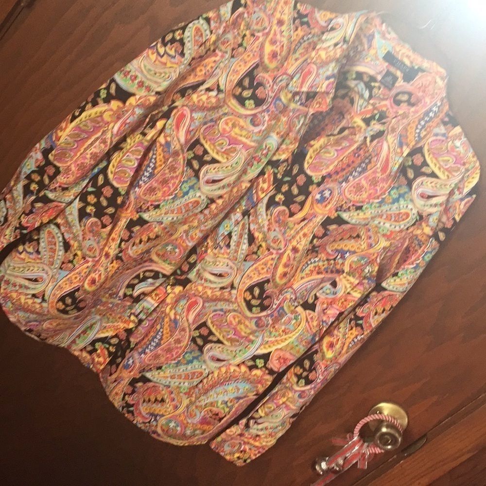 Chaps Ralph Lauren blouse sz 1X.